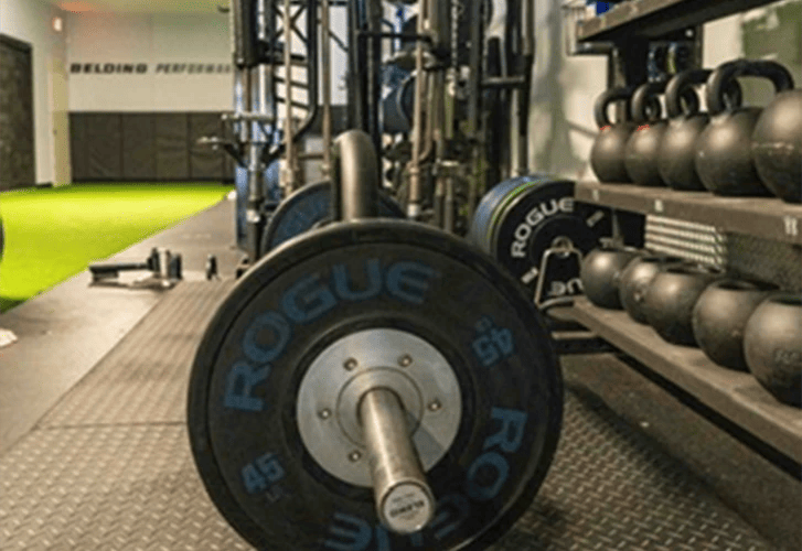 weight equipment at Belding Performance